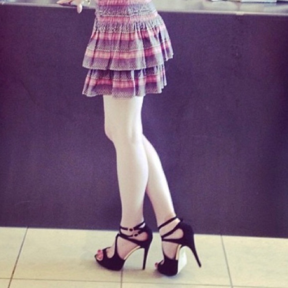 Double Strap, Double Fun High Heels!